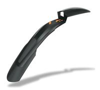 SKS GERMANY SHOCKBLADE Dark 29" + 27,5PLUS Garde-Boue Avant avec Spoiler Large, Accessoire de vélo pour VTT (Dirtboard à 2 Composants, Largeur de Pneu Max. 3.0 Pouces), Noir