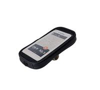 SKS Germany Smartboy Support de téléphone portable avec pochette étanche Montage sans outils, pour guidon de vélo ou poussette, film de transmetteur transparent, bouton d'accueil compatible avec écran tactile