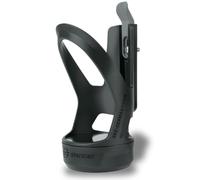 SKS GERMANY SPACECAGE Porte-bidon avec Compartiment de Rangement intégré, Accessoire pour vélo (avec Compartiment supplémentaire, Maintien sûr, Plastique résistant, avec Fermeture à baïonnette), Noir