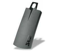 SKS GERMANY Spoiler Edge AL 66 MM Rallonge de Garde-Boue (Compatible avec Le Garde-Boue de vélo SKS Edge AL, rallonge jusqu'à 137 mm, en Plastique Flexible, gabarit de perçage Inclus), Noir