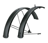 SKS GERMANY Stay MTB Mudguard Set Jeu DE Garde-BOUES SKS BLUEMELS 75 U 75 mm Noir MA Mixte, Unicolore, 27.5-29" 75mm