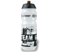 SKS GERMANY Team Germany Bottle Large Gourde de 750 ML au Design Sportif (Accessoire pour Tous Les Porte-bidons Courants, Valve Push-Pull Anti-Fuite, Forme Ergonomique, Bouchon Amovible)