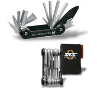 Sks Germany Tom Mini-Outil Multifonctions Vélo (Mini-Outil Roue, En Acier Inoxydable/Aluminium, Nombreuses Fonctions D'outillage Intégrées)