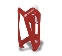 SKS GERMANY TOPCAGE Porte-bidon pour vélos (Porte-bidon pour vélos en Plastique léger et résistant, butée réglable, Crochets Variables pour Un Blocage sûr), Rouge