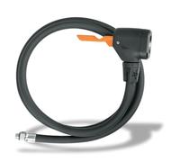 SKS Germany Tuyau de Pompe à vélo avec tête MV Easy Noir 1200 mm