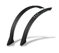 SKS GERMANY Velo 55 Kids Set 20'' Jeu de Garde-Boue pour Enfants (avec Fixation Universelle Pratique, Protection Contre Les Projections, en Plastique Haute Performance résistant aux Chocs), Noir