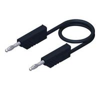 SKS Hirschmann CO MLN 150/2,5 Cordon de mesure[Banane mâle 4 mm -Banane mâle 4 mm ] 1.5 m noir