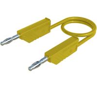 SKS Hirschmann CO MLN 150/2,5 Cordon de mesure Banane mâle 4 mm Banane mâle 4 mm 1.50 m jaune 1 pc(s)