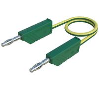 SKS Hirschmann CO MLN 150/2,5 Cordon de mesure Banane mâle 4 mm Banane mâle 4 mm 1.50 m jaune, vert 1 pc(s)