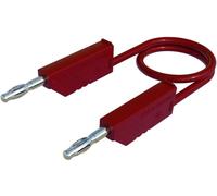 SKS Hirschmann CO MLN 25/1 Cordon de mesure Banane mâle 4 mm Banane mâle 4 mm 25.00 cm rouge 1 pc(s)