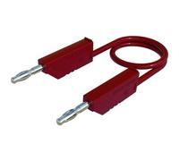 SKS-HIRSCHMANN Cordon de mesure CO MLN 100/1 [Banane mâle 4 mm - Banane mâle 4 mm] 1.00 m rouge 1 pc(s)