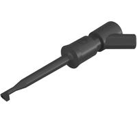 SKS Hirschmann KLEPS 2 BU sw Pointe de touche enfichable 2 mm Ohne Messkategorie noir