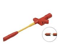 Sks Hirschmann - Kleps 2700 Rt Borne De Prélèvement Enfichable 4 Mm Cat Iii Rouge