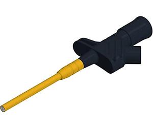 SKS Hirschmann KLEPS 2900 S Pointe de touche femelle 4 mm CAT III noir