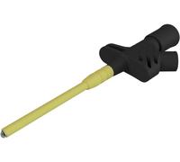 SKS Hirschmann KLEPS 2900 sw Pointe de touche femelle 4 mm CAT III noir