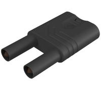 SKS Hirschmann KST S WS sw Cavalier de court-circuitage de sécurité noir Ø de la broche: 4 mm 1 pc(s)