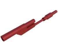 SKS Hirschmann MAL 2800 S rt Cordon de mesure de sécurité fiche de sécurité 4 mm fiche de sécurité 4 mm 8 cm rouge 1 pc(s)