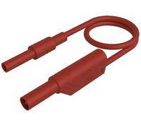 SKS Hirschmann MAL S WS-B 25/2,5 rt Cordon de mesure de sécurité prise de sécurité 4 mm prise de sécurité 4 mm, empilable 25 cm