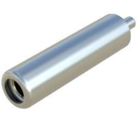 SKS Hirschmann MBU 2 Fiche de test femelle miniature embase femelle, verticale Ø de la broche: 2 mm métal