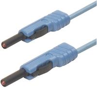 SKS Hirschmann MLB 200/1 V bl Cordon de mesure[Banane mâle 4 mm -Banane mâle 4 mm ] 2 m bleu