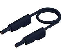 SKS Hirschmann MLB 200/1 V sw Cordon de mesure Banane mâle 4 mm Banane mâle 4 mm 2.00 m noir 1 pc(s)