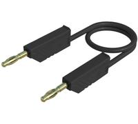 SKS Hirschmann MLN 150/2,5 SW Cordon de mesure Banane mâle 4 mm Banane mâle 4 mm 1.50 m noir 1 pc(s)