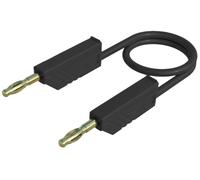 SKS Hirschmann MLN 200/2,5 SW Cordon de mesure Banane mâle 4 mm Banane mâle 4 mm 2.00 m noir 1 pc(s)