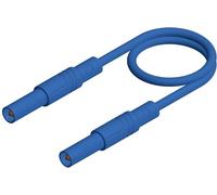 SKS Hirschmann MLS GG 200/1 bl Cordon de mesure de sécurité Banane mâle 4 mm Banane mâle 4 mm 2.00 m bleu 1 pc(s)
