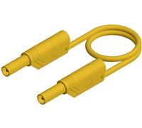 SKS Hirschmann MLS WS 25/1 ge Cordon de mesure de sécurité Banane mâle 4 mm Banane mâle 4 mm 25.00 cm jaune 1 pc(s)