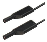 Hirschmann Test & Measurement MLS WS 50/1 sw Cordon de mesure de sécurité Banane mâle 4 mm Banane mâle 4 mm 0.50 m noir 1 pc(s)