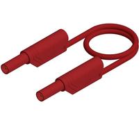 SKS Hirschmann MLS WS 50/2,5 rt Cordon de mesure de sécurité Banane mâle 4 mm Banane mâle 4 mm 0.50 m rouge 1 pc(s)