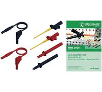 SKS Hirschmann MMS 2030 Set de cordons de mesure de sécurité Banane mâle 4 mm Banane mâle 4 mm 1.00 m noir, rouge 1 pc(s)
