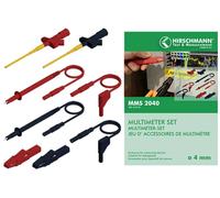 SKS Hirschmann MMS 2040 Set de cordons de mesure de sécurité Banane mâle 4 mm Banane mâle 4 mm,