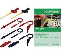 SKS Hirschmann MMS 2040 Set de cordons de mesure de sécurité Banane mâle 4 mm Banane mâle 4 mm, pointe de test 1.00 m noir, rouge 1 pc(s)