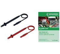 SKS Hirschmann PL 2600 S SET Set de cordons de mesure de sécurité Banane mâle 4 mm pointe de test 1.00 m noir, rouge 1 pc(s)