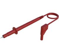 SKS Hirschmann PL 2600 S W rt Cordon de mesure de sécurité Banane mâle 4 mm pointe de test 1.00 m rouge 1 pc(s)