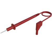 SKS Hirschmann PL 2700 S W rt Cordon de mesure pointe de test mâle 4 mm 1.00 m rouge 1 pc(s)