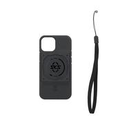SKS GERMANY COMPIT Cover pour iPhone 13 Mini, étui pour téléphone Portable avec Dispositif de Fixation (Compatible avec Le système COMPIT, en Plastique bi-composant résistant à l'usure), Noir