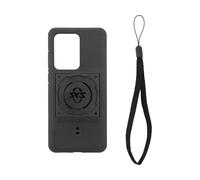 SKS GERMANY COMPIT Cover pour Samsung S20 Ultra, Housse de téléphone Portable avec Dispositif de Fixation (Compatible avec Le système COMPIT, Plastique bi-composant résistant, Toucher agréable), Noir