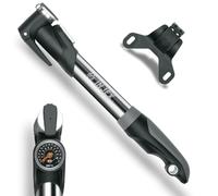 SKS Mini-pompe Injex Control 10 bar avec manomètre Noir/argent 283 mm