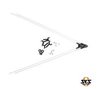 SKS Kit 2 tiges + vis pour garde-boue vélo BLUEMELS 2 ASR-STAYS