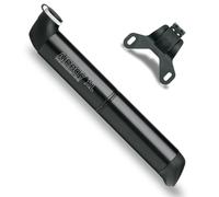 SKS Pompe à vélo Airboy XL, double chambre, tête de valve réversible, 5 bar, Noir