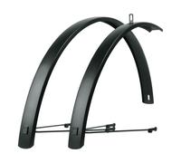 SKS Set de Garde-Boues Edge AL av+arr noir 56 mm / 28"