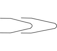 SKS Set de Montants pour Bluemels Cable Line Arrière noir 45 mm