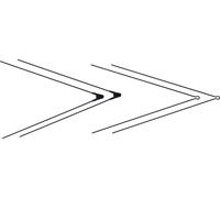 SKS Set de Montants pour Bluemels Stripes / Basic 26" - 29" noir universal