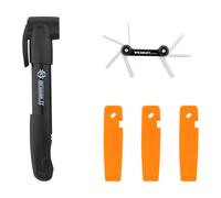 SKS Set Mini-Pompe / Multi-Outil / Démonte-Pneus SKS Germany orange/noir universal