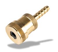 Sks Brass Push-On Nipple