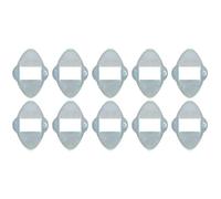 SKS U-strebe (USC) Caoutchouc AMORTISSANT P. Tringle U 10 UNITÉS Unisex-Adult, Noir, Taille Unique