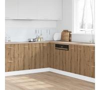 SKTQYQO Armoire de cuisine Lyon chêne artisanal 75,5 x 75,5 x 81,5 cm en aggloméré, meuble garde-manger avec grand espace de rangement, facile à nettoyer, stable et durable