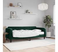 SKTQYQO Canapé-lit avec matelas vert foncé lit multifonction structure de lit multi-usages Convient pour hôtels et studios 90 x 200 cm en velours